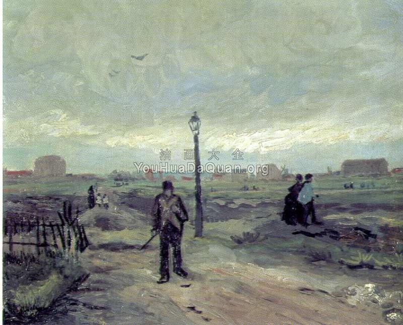 巴黎郊外 - 文森特·威廉·梵高